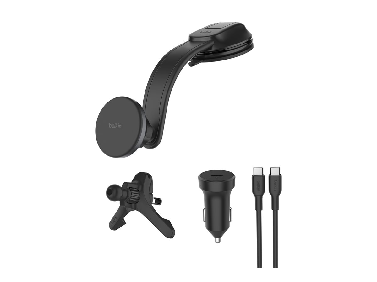 BELKIN Wireless Charger BoostCharge Magnetischer, kabelloser Kfz-Charger mit Lüftungshalterung, Ansicht 3
