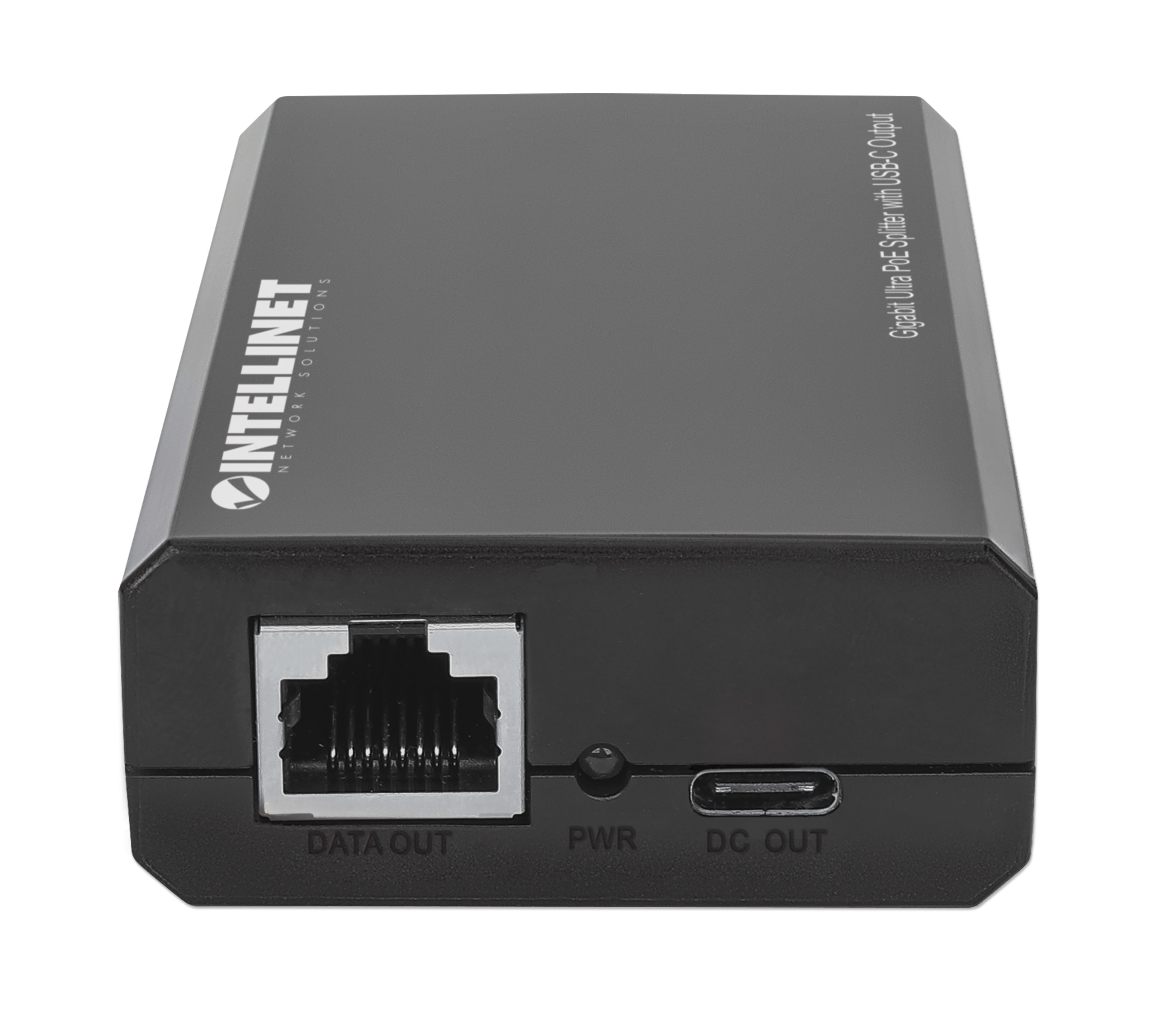 IC Intracom Intellinet PoE Splitter with USB-C Output, PoE++ / 4PPoE, Gigabit Ultra, IEEE 802.3bt, RJ45 In and Out, Ansicht 2