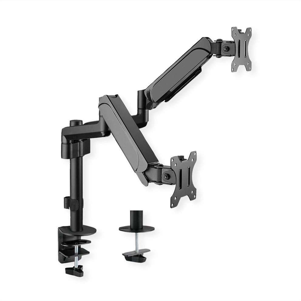 VALUE LCD-Dual-Arm Tisch-Traegerstange federgestützt, Ansicht 2