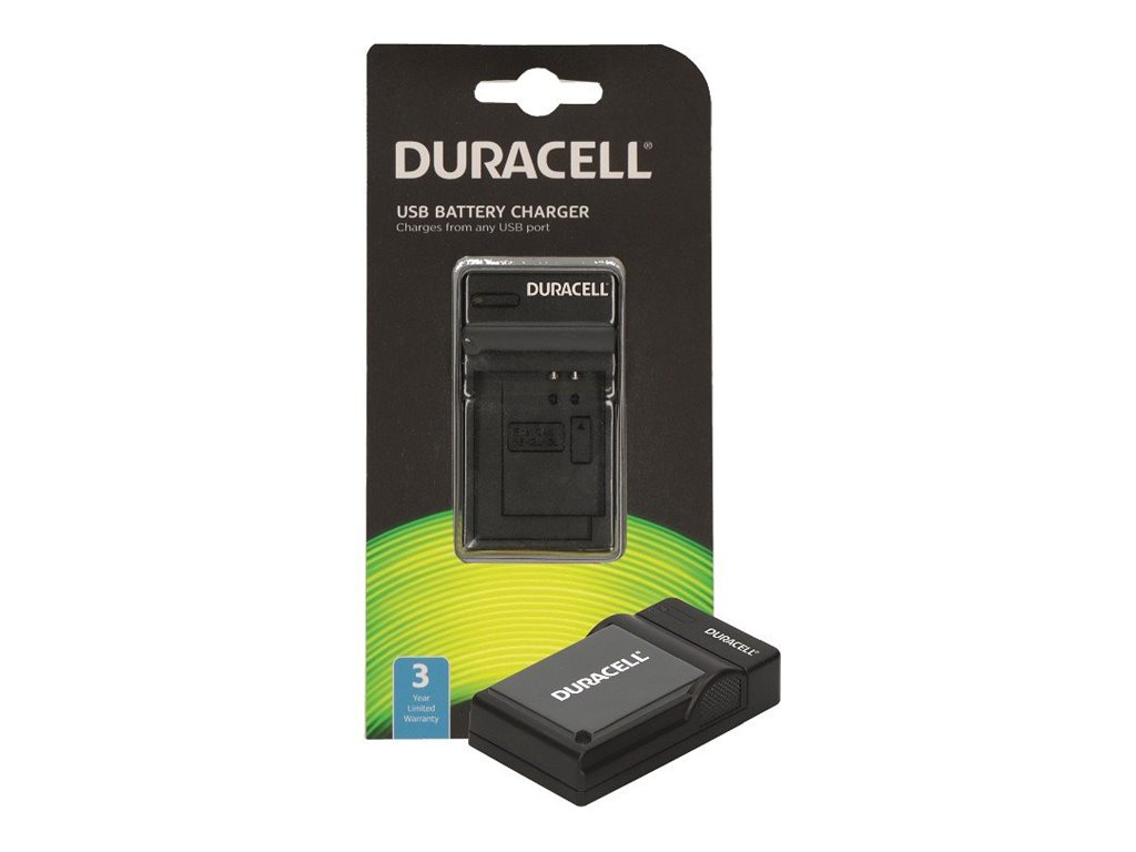 Duracell DRP5959 - USB - Indoor Batterieladegerät - Panasonic DMW-BLE9 - BLG10 - BLH7E - Schwarz - 5 V - 5 V, Ansicht 3