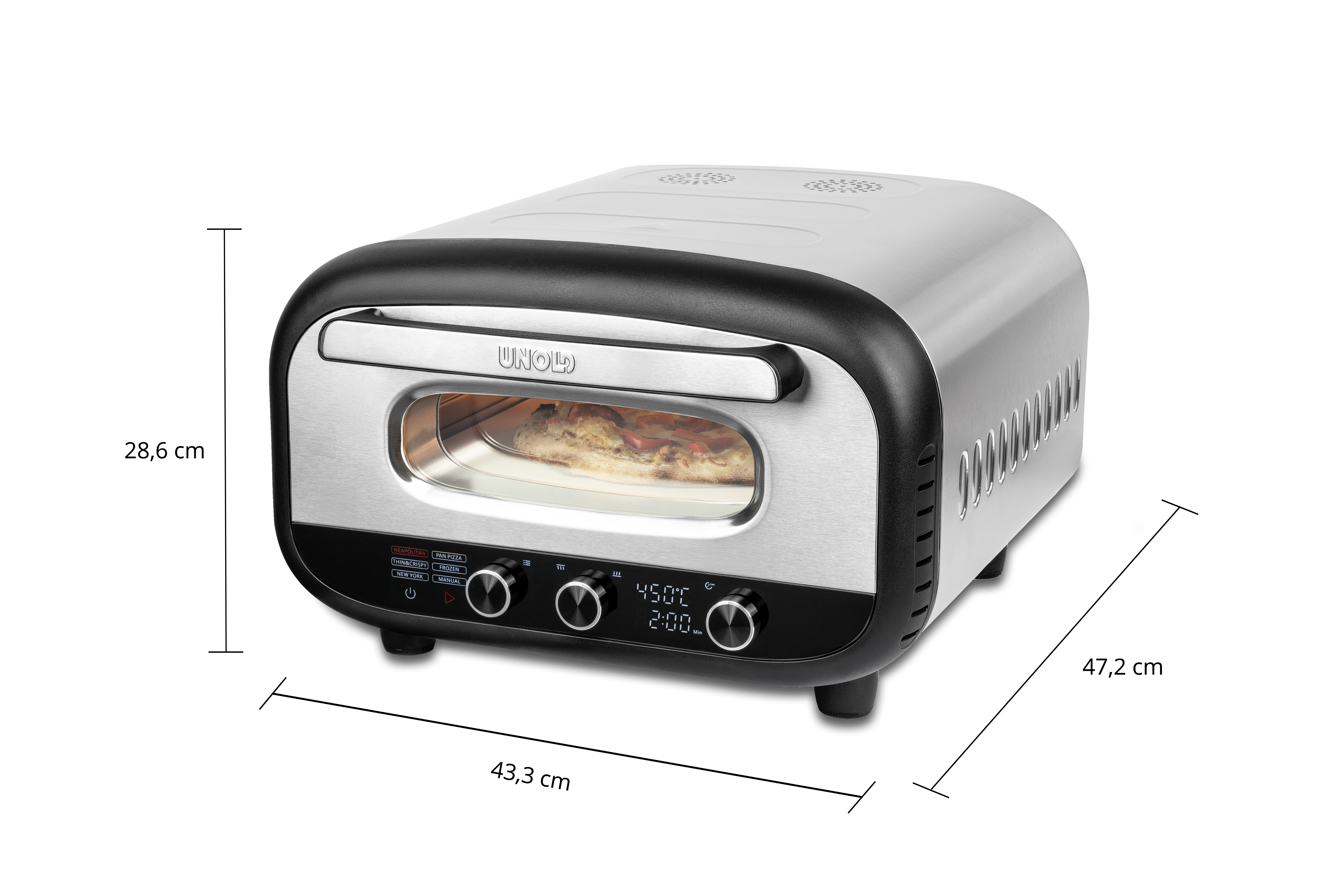 UNOLD 68806 Pizzaofen Alfredo ed, Ansicht 4