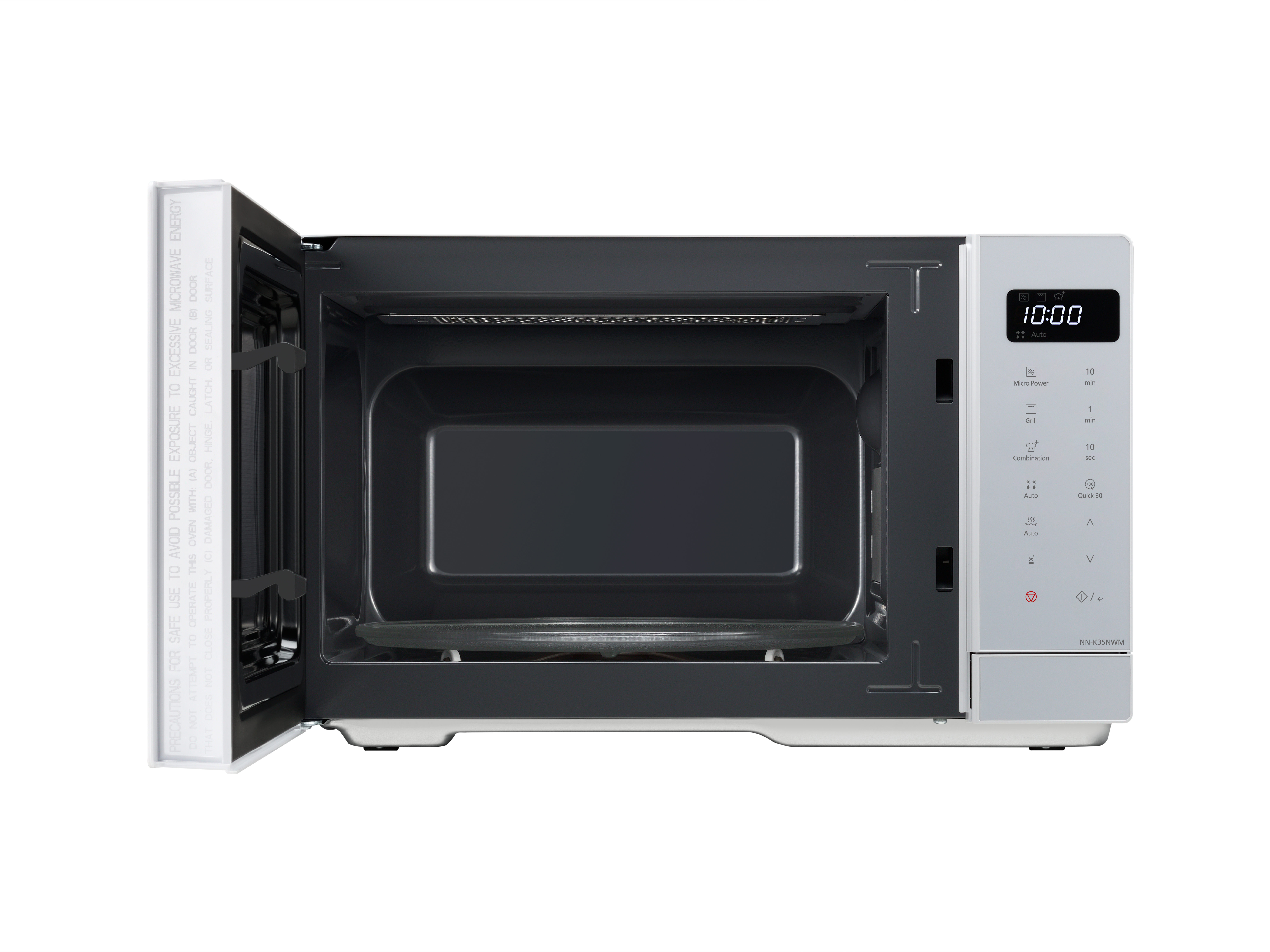 Panasonic NN-K35NWM - Mikrowellenofen mit Grill, Ansicht 4