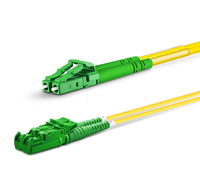 Equip Patchkabel E2000/APC->LC/APC SM Duplex OS2 gelb - Multimode-Faser - 3 m