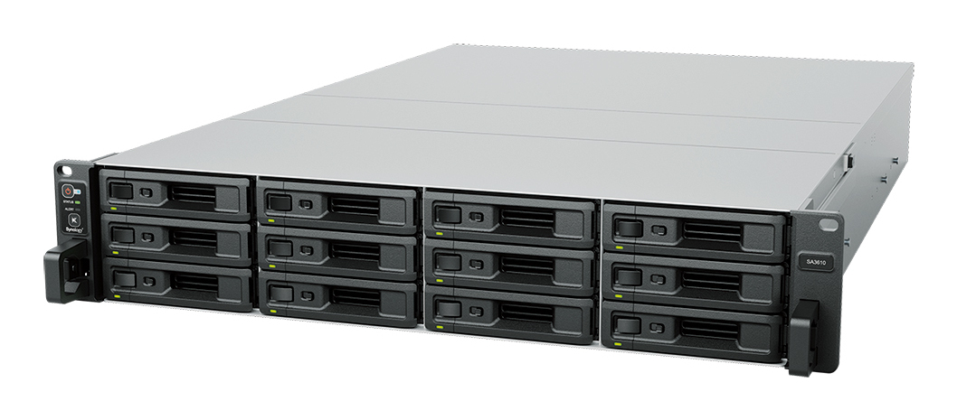 Synology Rackstation 12-BAY Intel 12-CORE 16GB, Ansicht 2