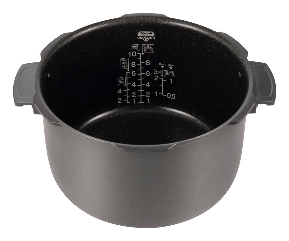 Cuckoo Reiskocher 1.80l CRP-ST1009F Twin Pressure grau, Ansicht 4