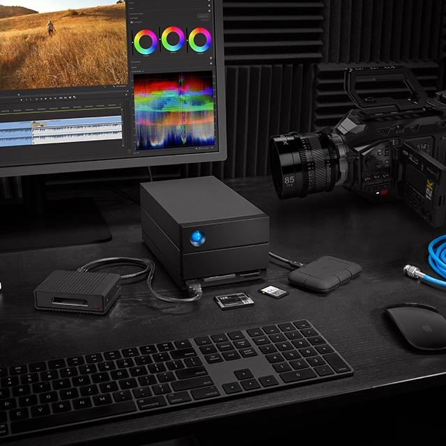 LaCie 2big Dock Thunderbolt 3 3.5E 60000 - Festplatte - 3,5, Ansicht 4
