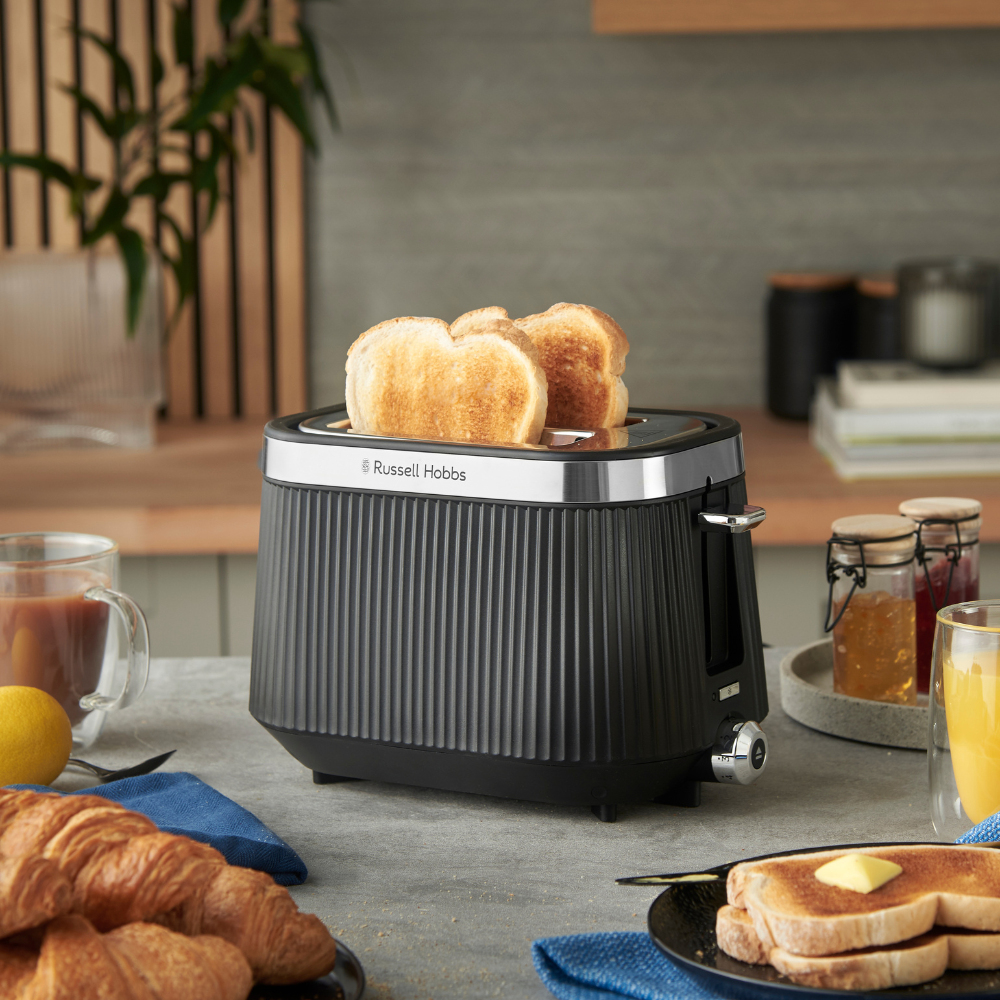 Russell Hobbs Bronte schwarz Toaster 26760-56, Ansicht 3