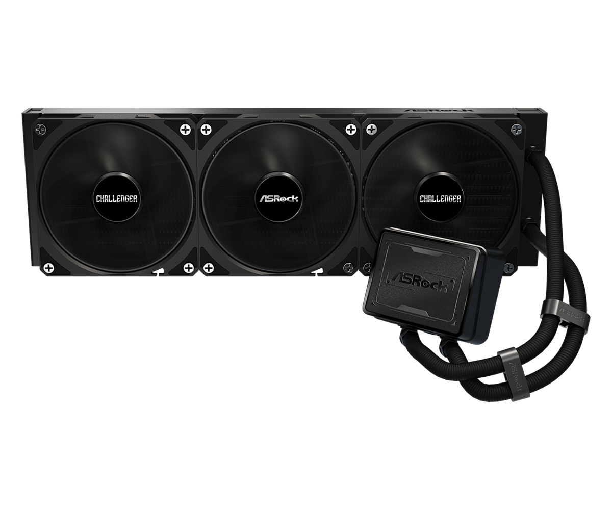ASRock CPC Challenger Pure 360 Black, Ansicht 3