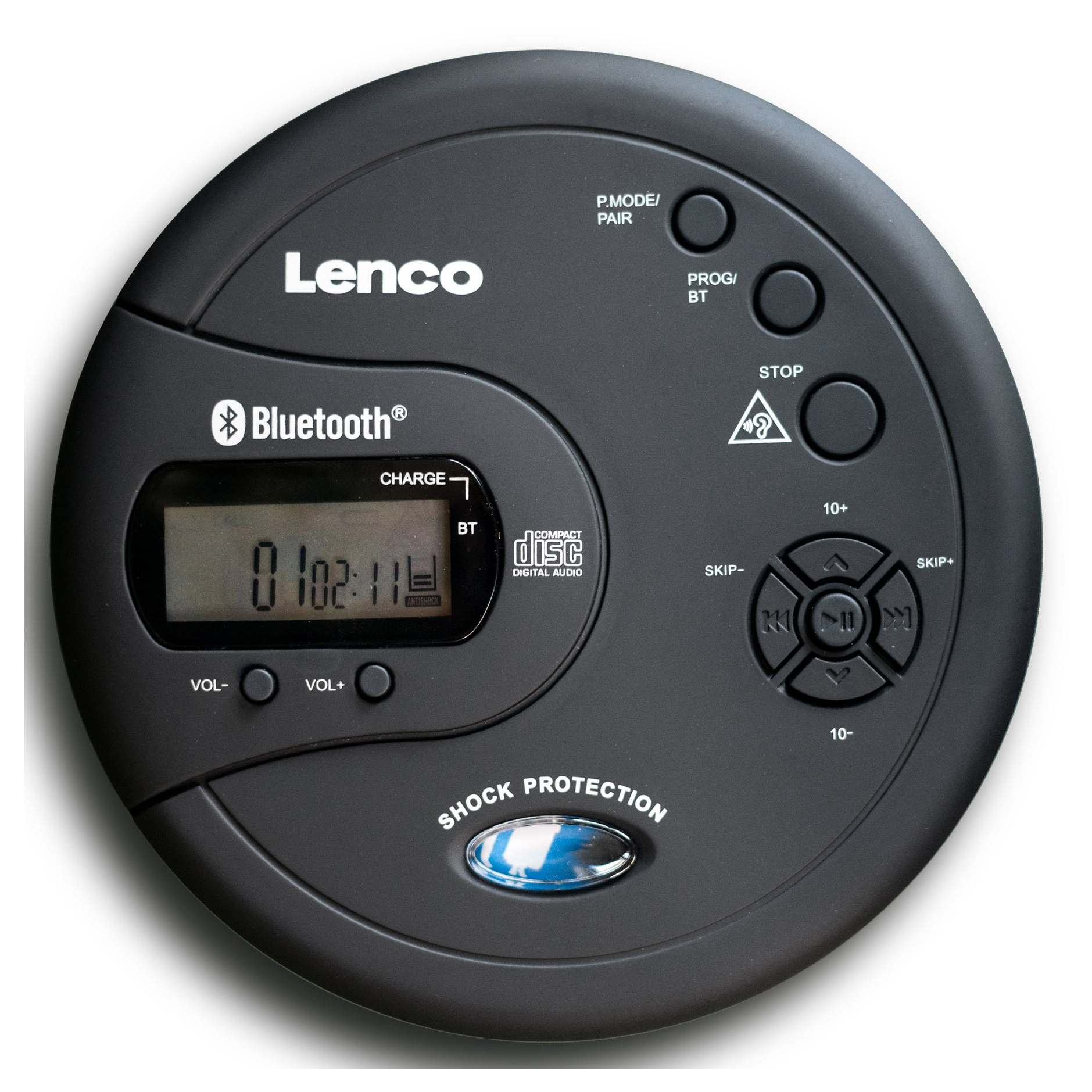 Lenco CD-300 - CD-Player - Schwarz, Ansicht 4