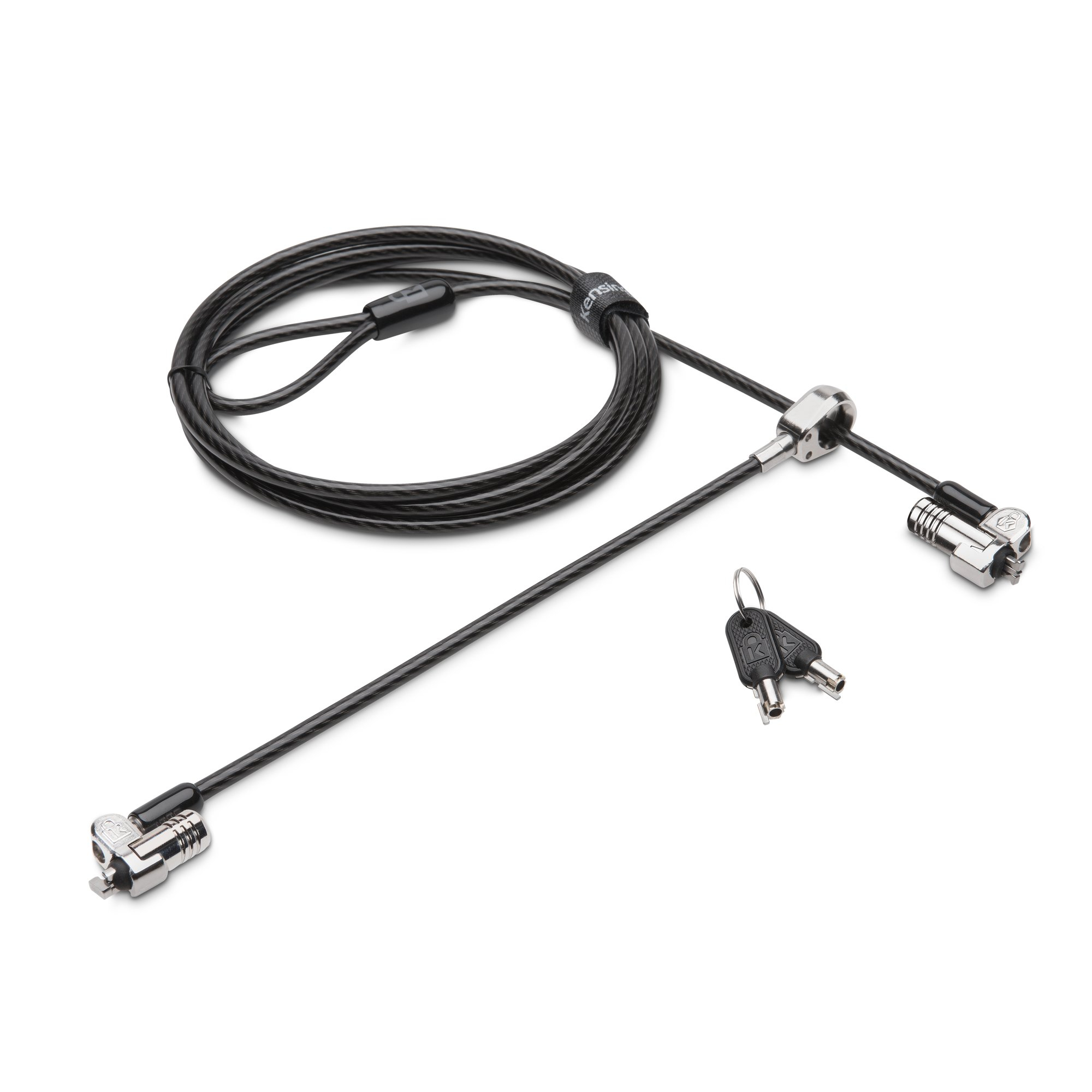 Kensington NanoSaver Keyed Twin - Sicherheitskabel, Ansicht 2
