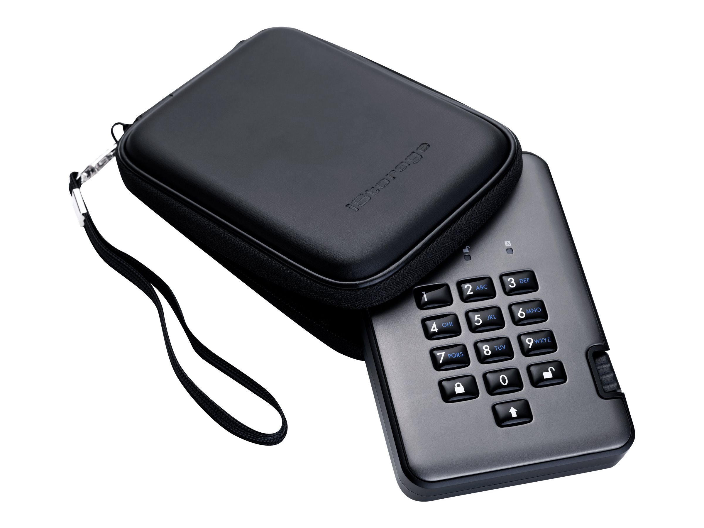 iStorage diskAshur PRO² - 2 TB SSD - extern (tragbar), Ansicht 3