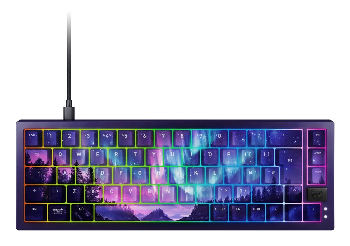 Cherry XTRFY K5V2 - Tastatur - 65% - compact - TL: Deutsch, QWERTZ, Ansicht 3