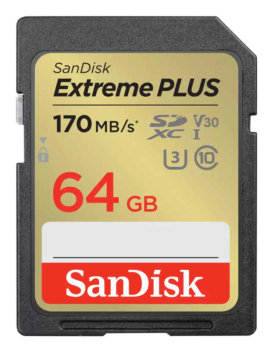 SanDisk Extreme PLUS - Flash-Speicherkarte - 64 GB, Ansicht 2