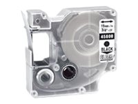 Dymo D1 Standard - Polyester - selbstklebend - schwarz auf durchsichtig - Rolle (1,9 cm x 7 m), Ansicht 2