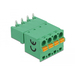Delock Terminalblock Set für Platine 4 Pin 508 mm Rastermaß horizontal - 15 mm - 256 mm - 108 mm