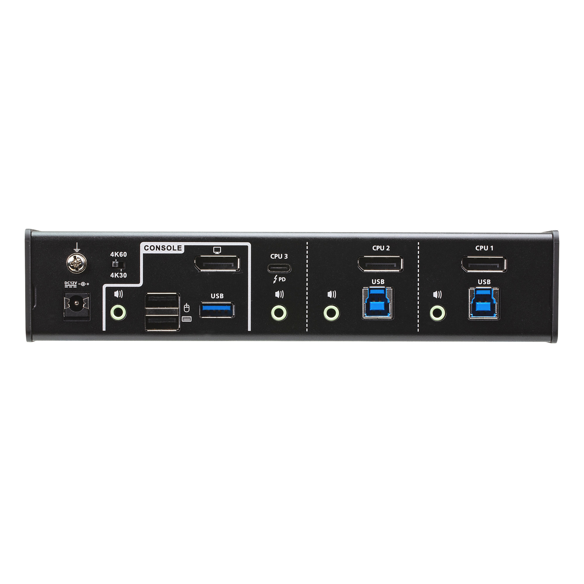 ATEN CS1953 - 4096 x 2160 Pixel - 4K Ultra HD - Rack-Einbau - 5,78 W - Schwarz