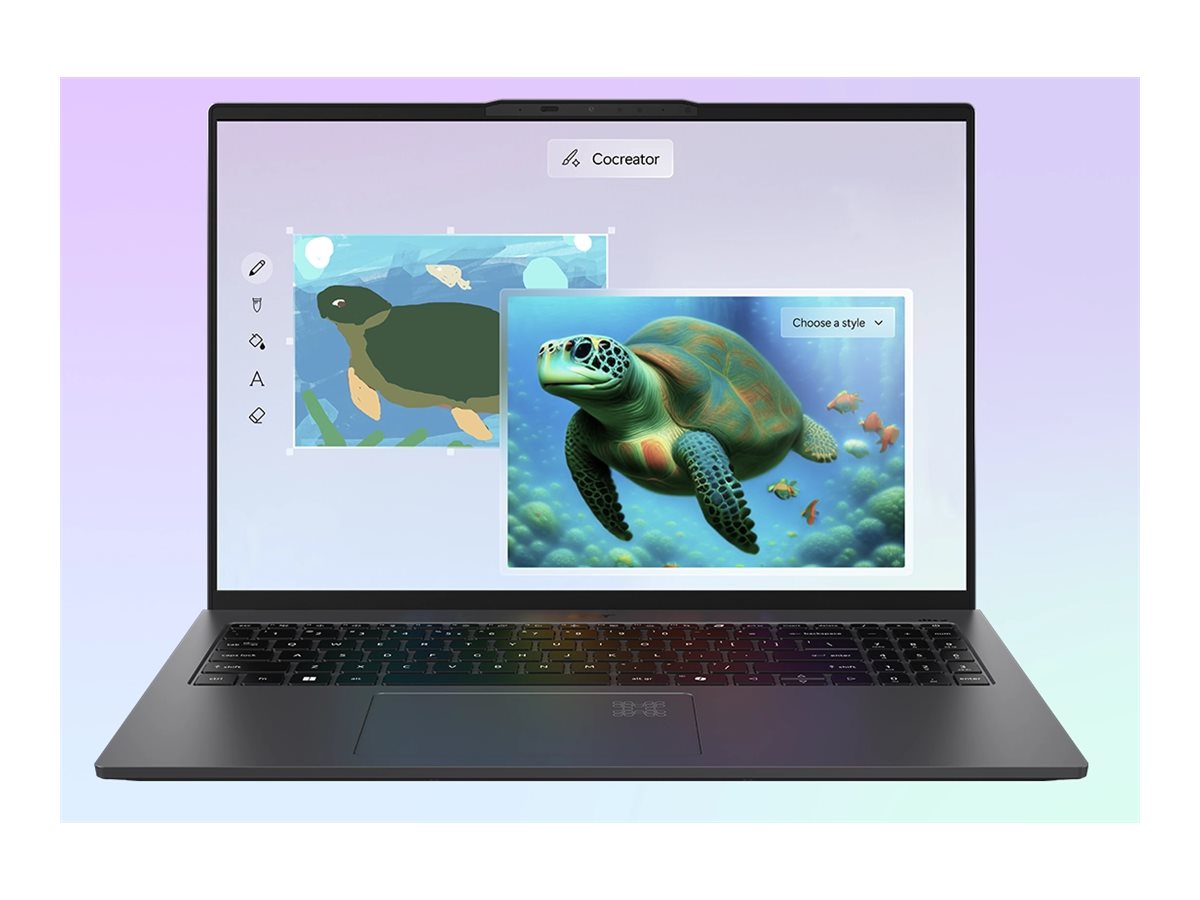 Acer Swift Go 16 AI SFG16-61 - 180°-Scharnierdesign - AMD Ryzen AI 5 340 - Win 11 Home - Radeon 840M - 16 GB RAM - 512 GB SSD NVMe, QLC - 40.6 cm (16")