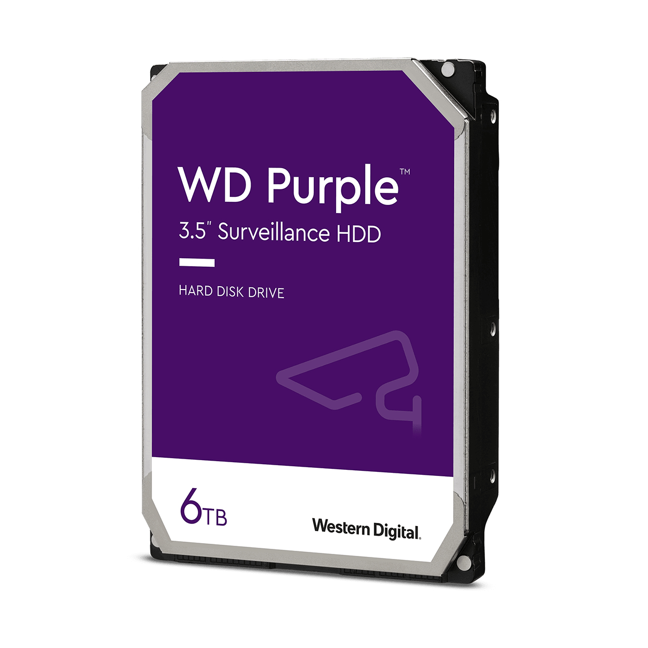 WD Purple Surveillance - 3.5 Zoll - 6000 GB - 5700 RPM