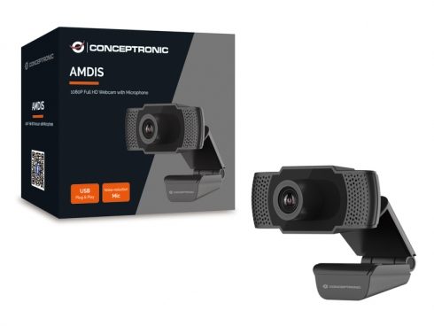 Conceptronic AMDIS01B - Webcam - Farbe - 2 MP, Ansicht 2