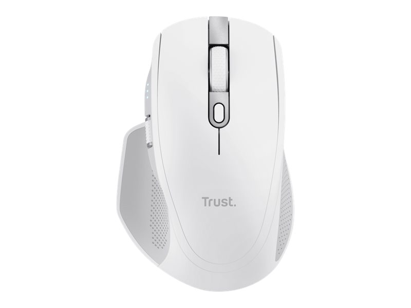 Trust Ozaa+ - Maus - für mehrere Geräte - Für Rechtshänder - optisch - 6 Tasten - kabellos - 2.4 GHz Bluetooth - kabelloser Empfänger (USB)