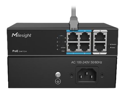 Milesight IoT Milesight MS-S0204-EL - Switch - 4 x 10/100 (PoE+), Ansicht 5