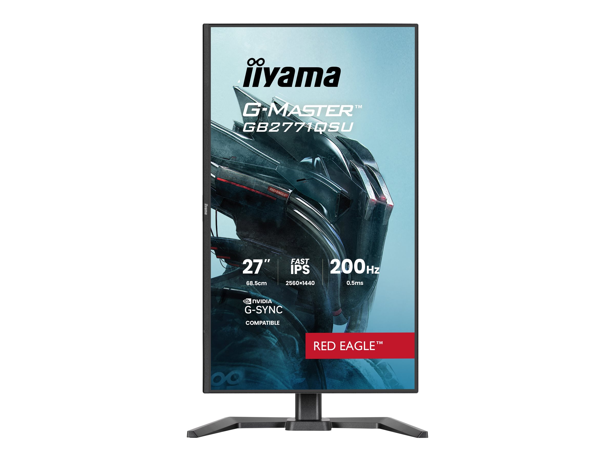 Iiyama G-MASTER Red Eagle GB2771QSU-B1 - LED-Monitor - 68.6 cm (27")