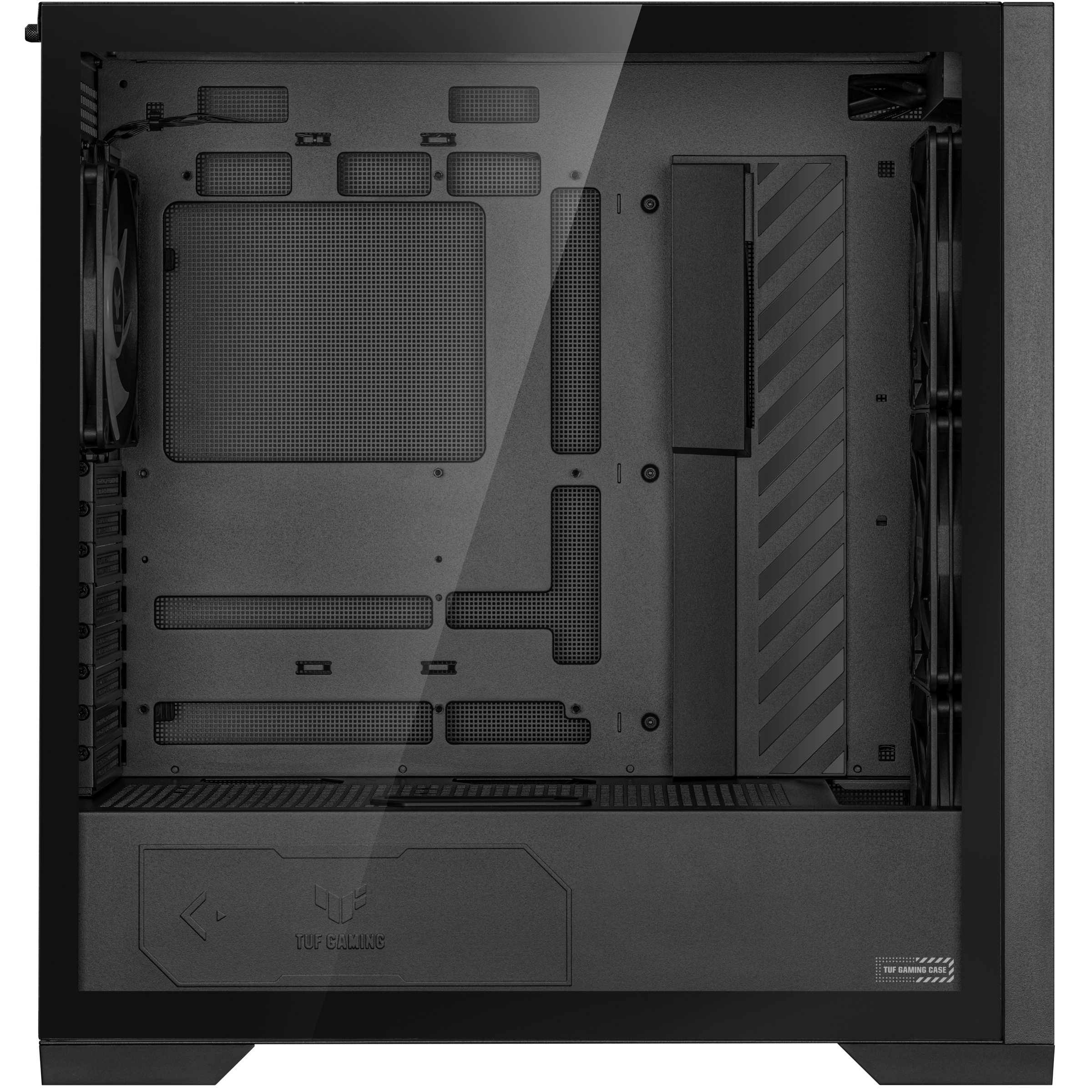 ASUS TUF Gaming GT302 ARGB - Mid tower - E-ATX - Seitenteil mit Fenster (gehärtetes Glas), Ansicht 4