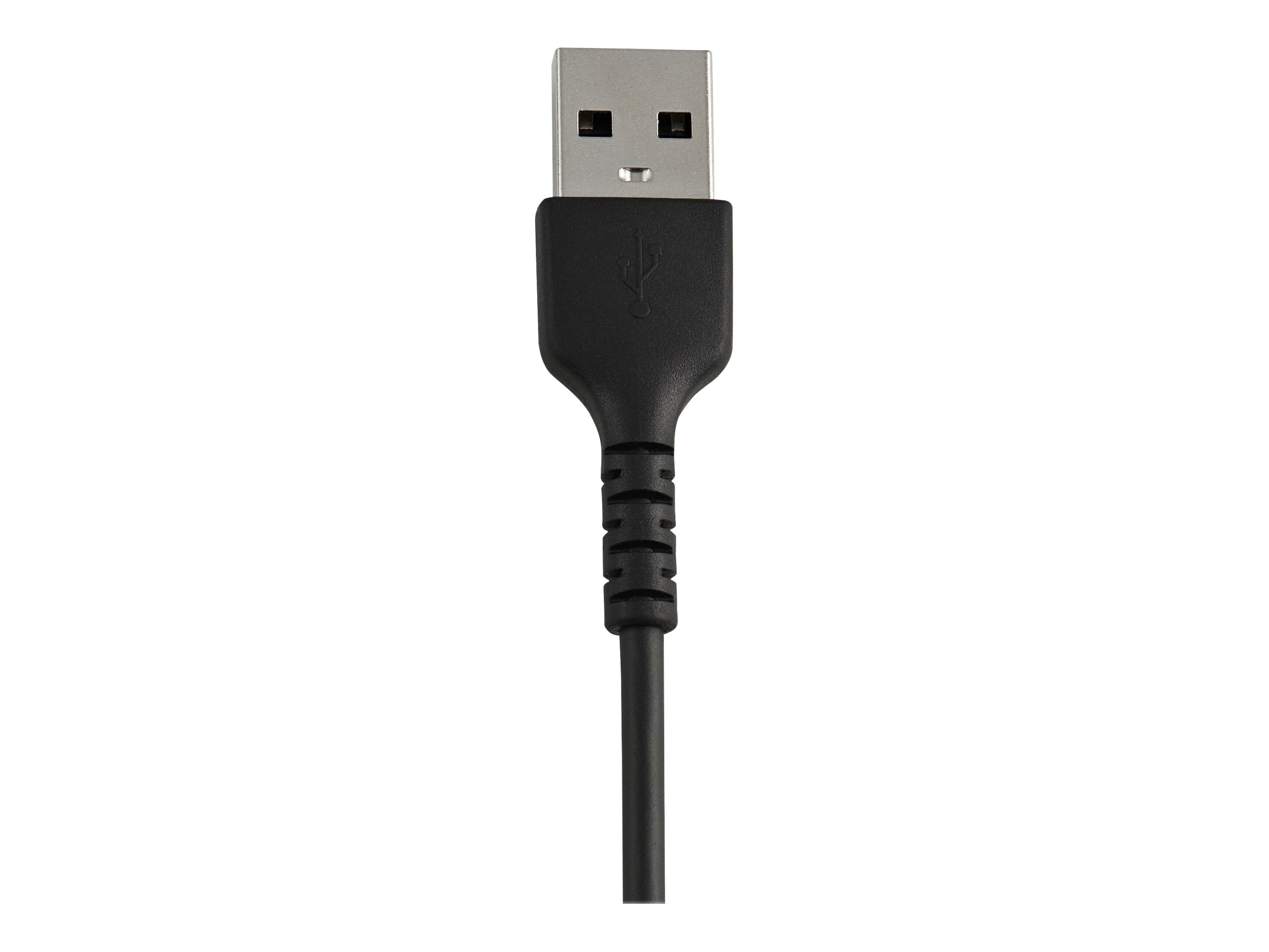 StarTech.com Startech 30cm USB-A auf Lightning-Kabel - Hochbelastbare, robuste Aramidfaser - Lade-/Synchronisationskabel - Apple MFi-zertifiziert iPad/iPhone 12 - Schwarz (RUSBLTMM30CMB)