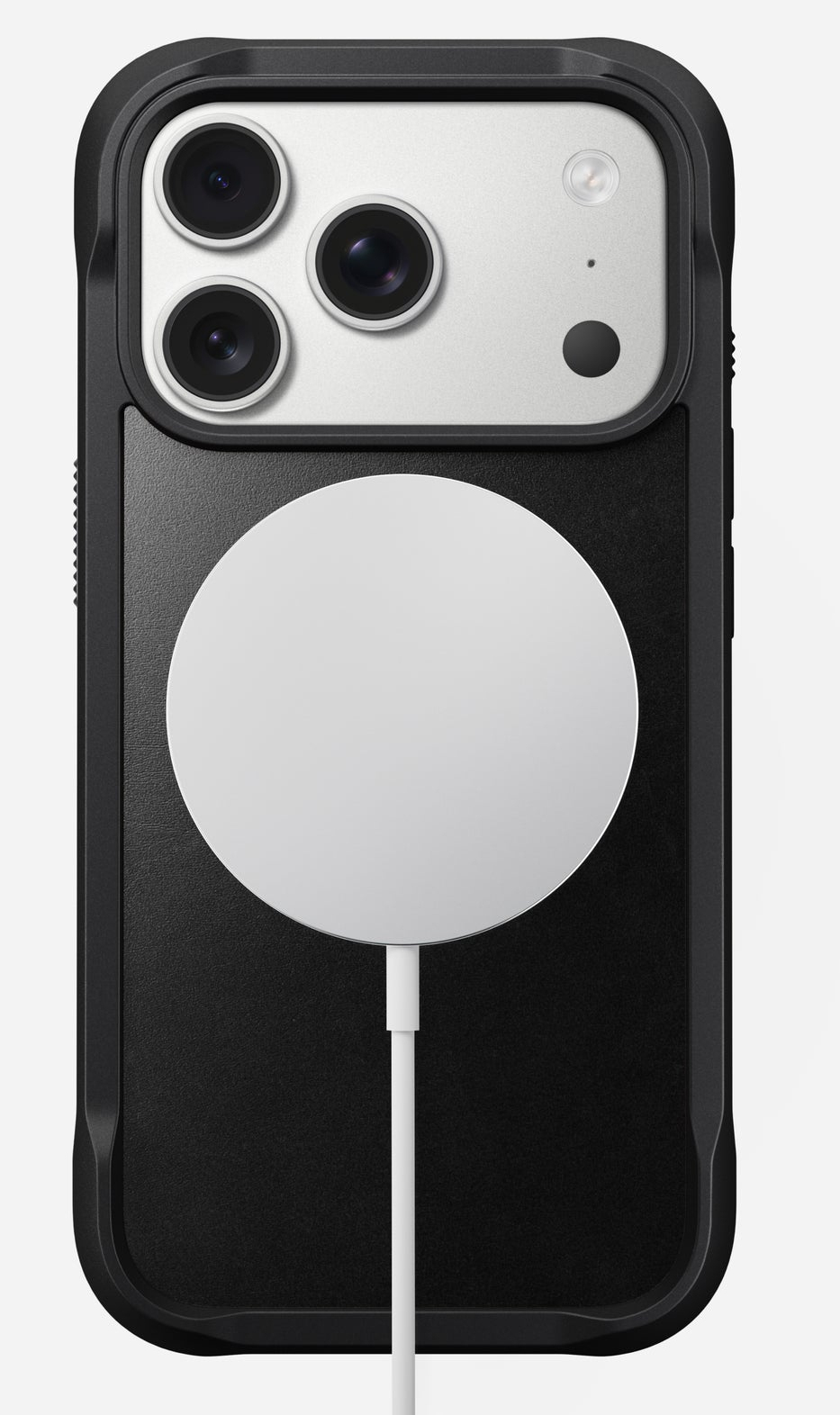 Nomad Rugged Leather Case iPhone 17 Pro Black Horween, Ansicht 2
