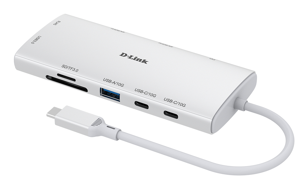 D-Link DUP-A01 - Dockingstation - USB-C - 2 x HDMI, Ansicht 2