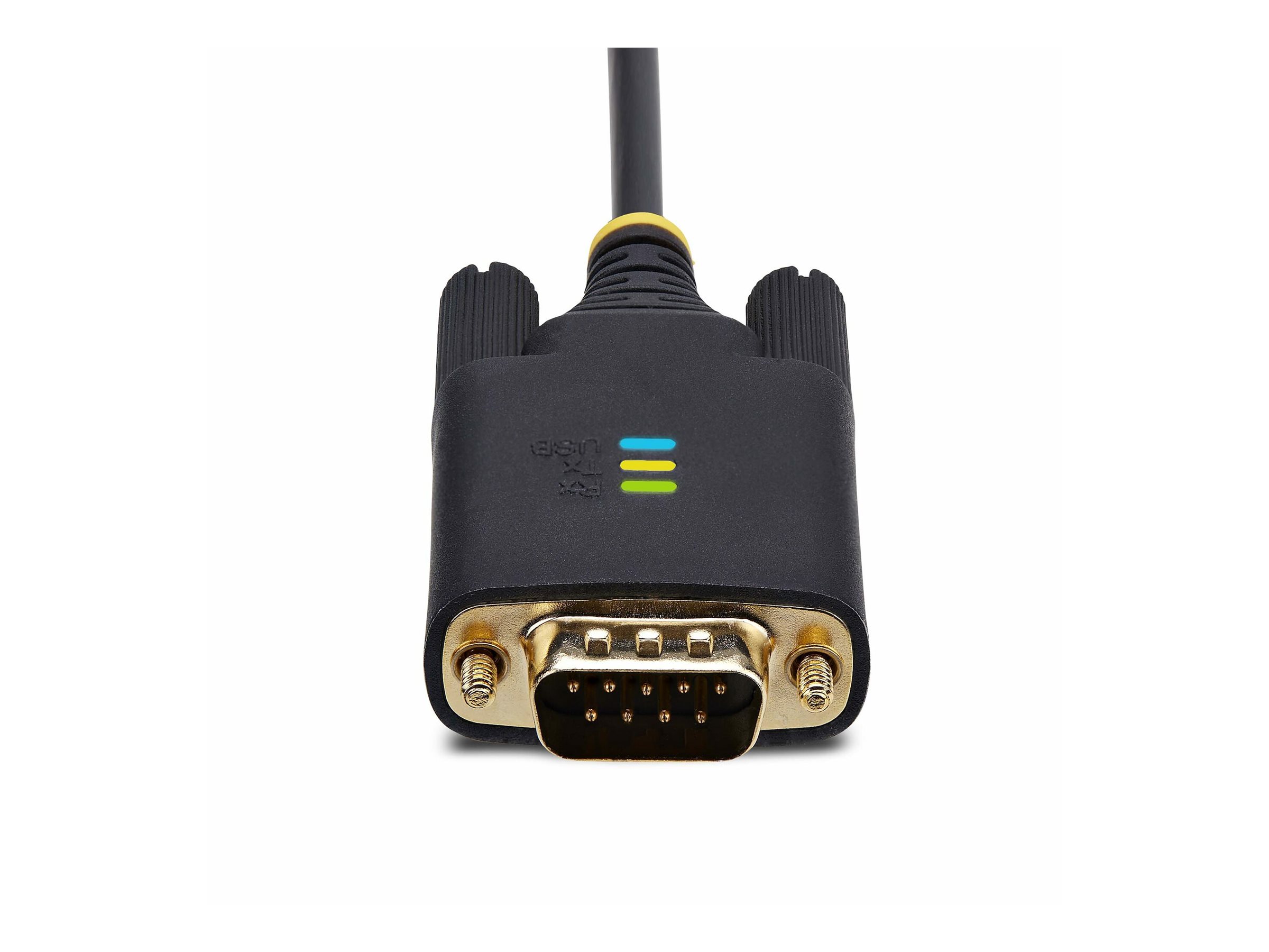 StarTech.com 6.6ft/2m USB to Null Modem Serial Adapter Cable, FTDI, RS232 - Kabel USB / seriell - USB (M), Ansicht 5