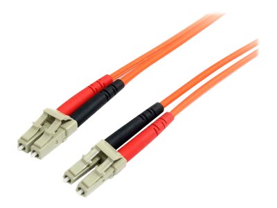StarTech.com 1m Fiber Optic Cable - Multimode Duplex 62.5125 - LSZH - LCLC - OM1 - LC to LC Fiber Patch Cable (FIBLCLC1)