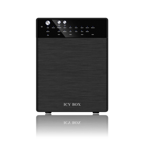 ICY BOX IB-RD3640SU3 - Festplatten-Array - 4 Schächte (SATA-600), Ansicht 4