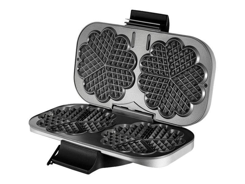 UNOLD 48241 - Waffeleisen - 1.2 kW - Silber, Ansicht 3