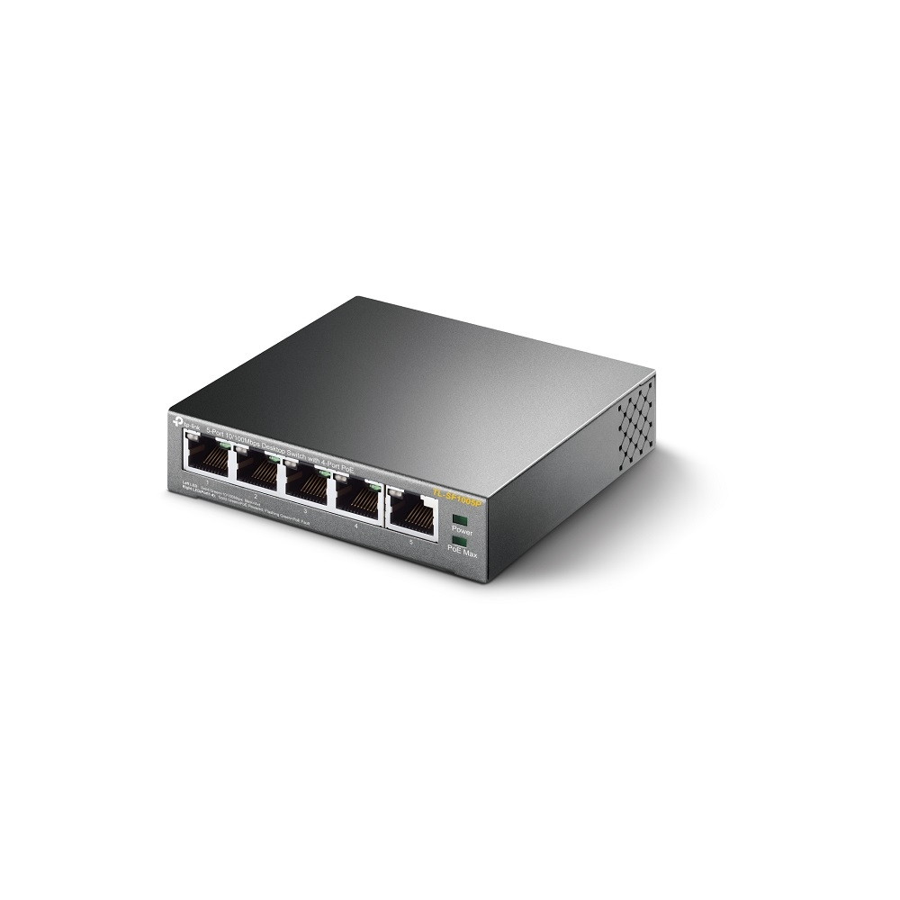 TP-LINK TL-SF1005P - Switch - unmanaged - 5 x 10/100 (4 PoE), Ansicht 4