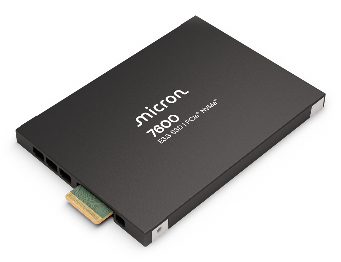 Micron 7600 PRO - SSD - Read Intensive - verschlüsselt - 7.68 TB - intern - 2.5 (6.4 cm), Ansicht 2
