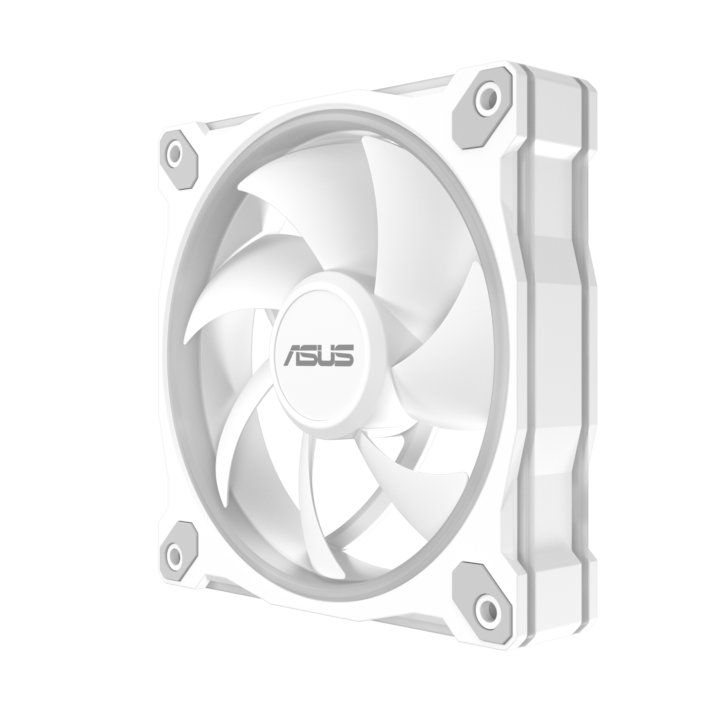 ASUS Prime MR120 - Gehäuselüfter - 120 mm - weiß (Packung mit 3), Ansicht 3