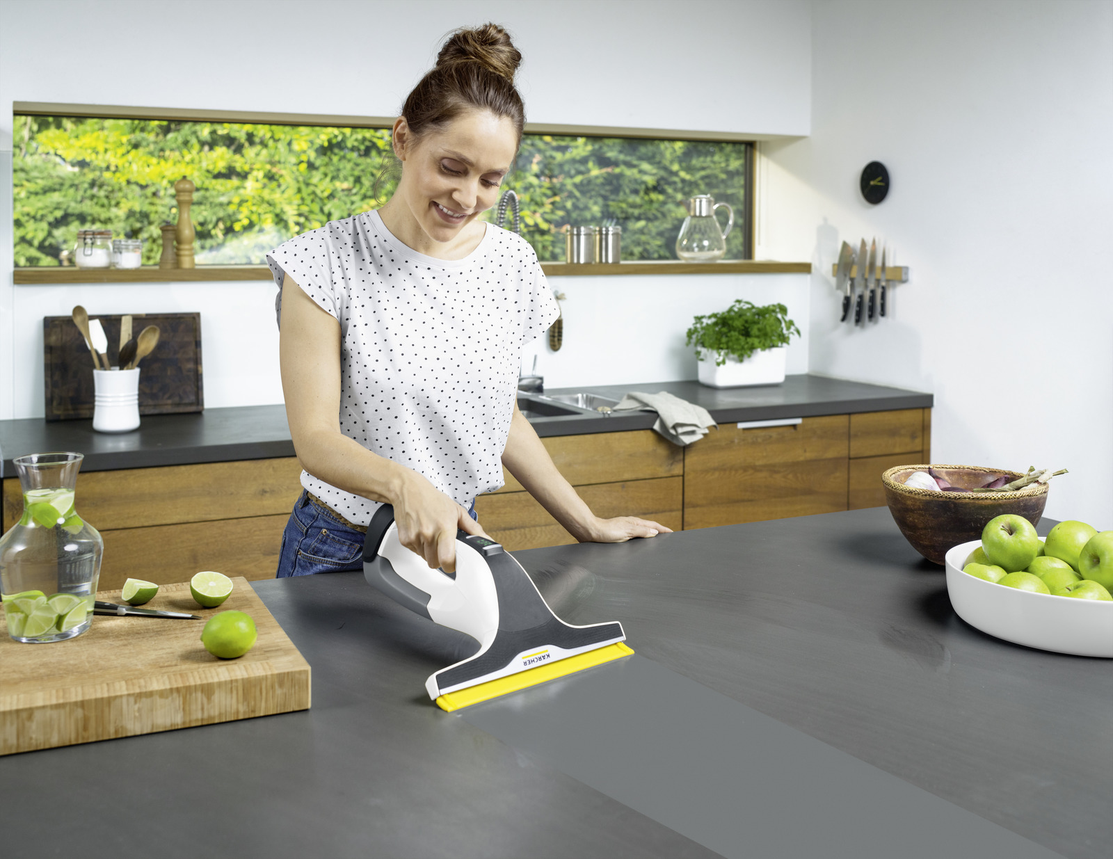 Kärcher WV 6 Plus, Silber, Weiß, 0,15 l, 28 cm, 300 m², Ansicht 4