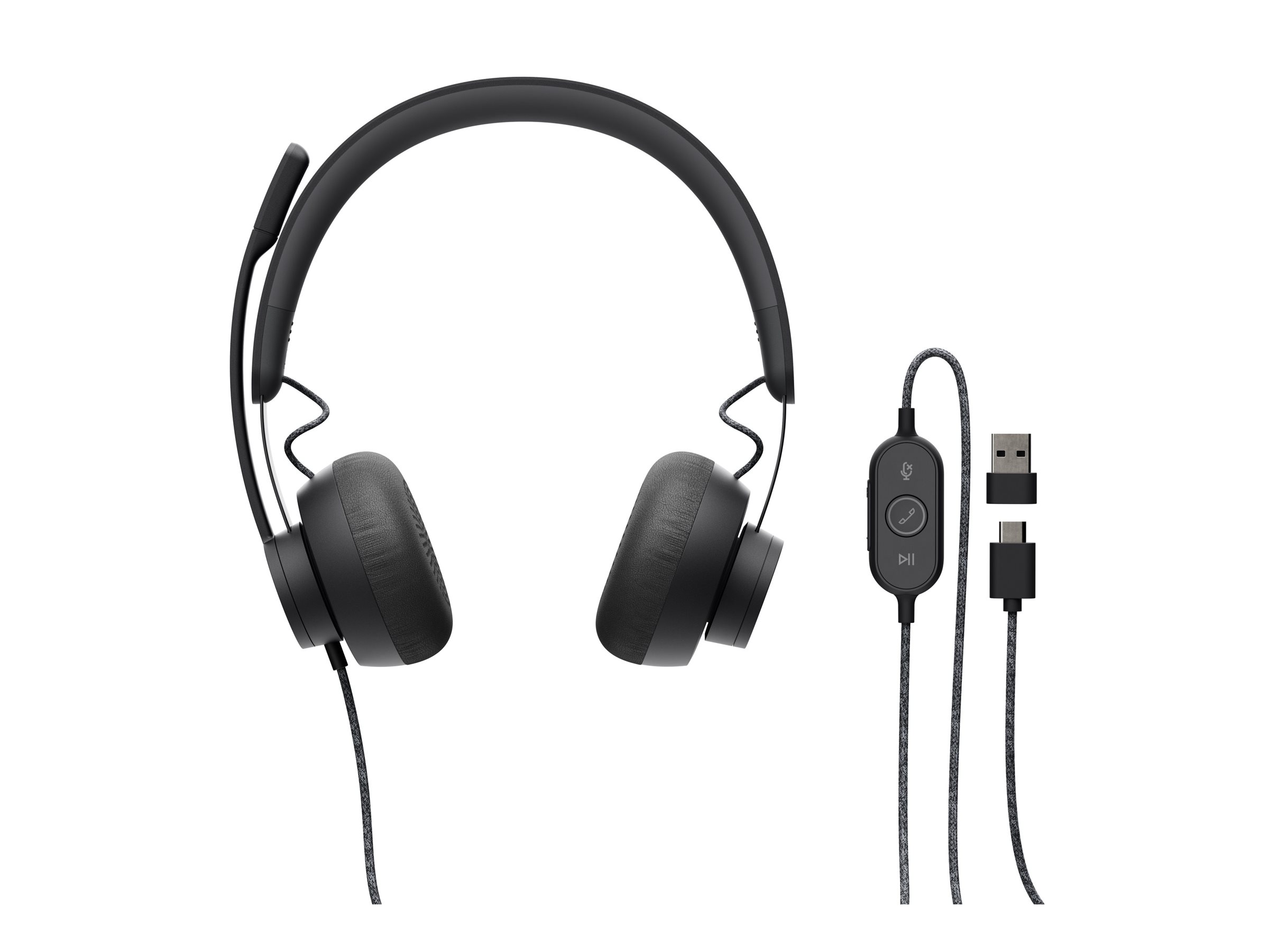Logitech Zone Wired - Headset - On-Ear - kabelgebunden