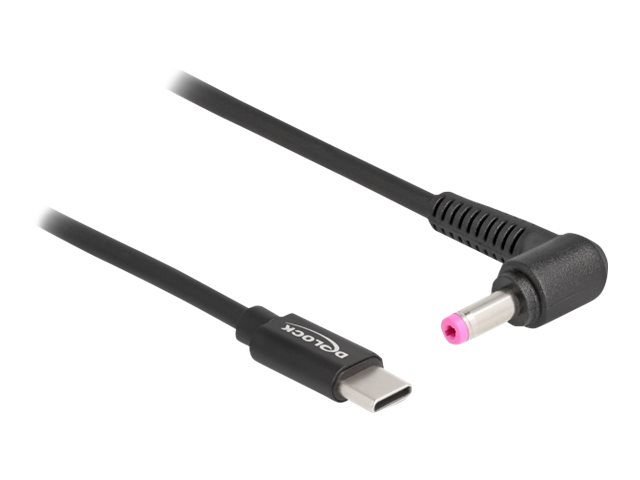 Delock Stromkabel - USB-C (M) zu Gleichstromstecker 4,8 x 1,7 mm (M)