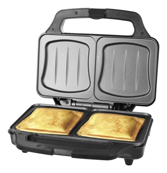 Emerio Sandwichtoaster 2 Scheibentoaster XXL Muschelform, Ansicht 3