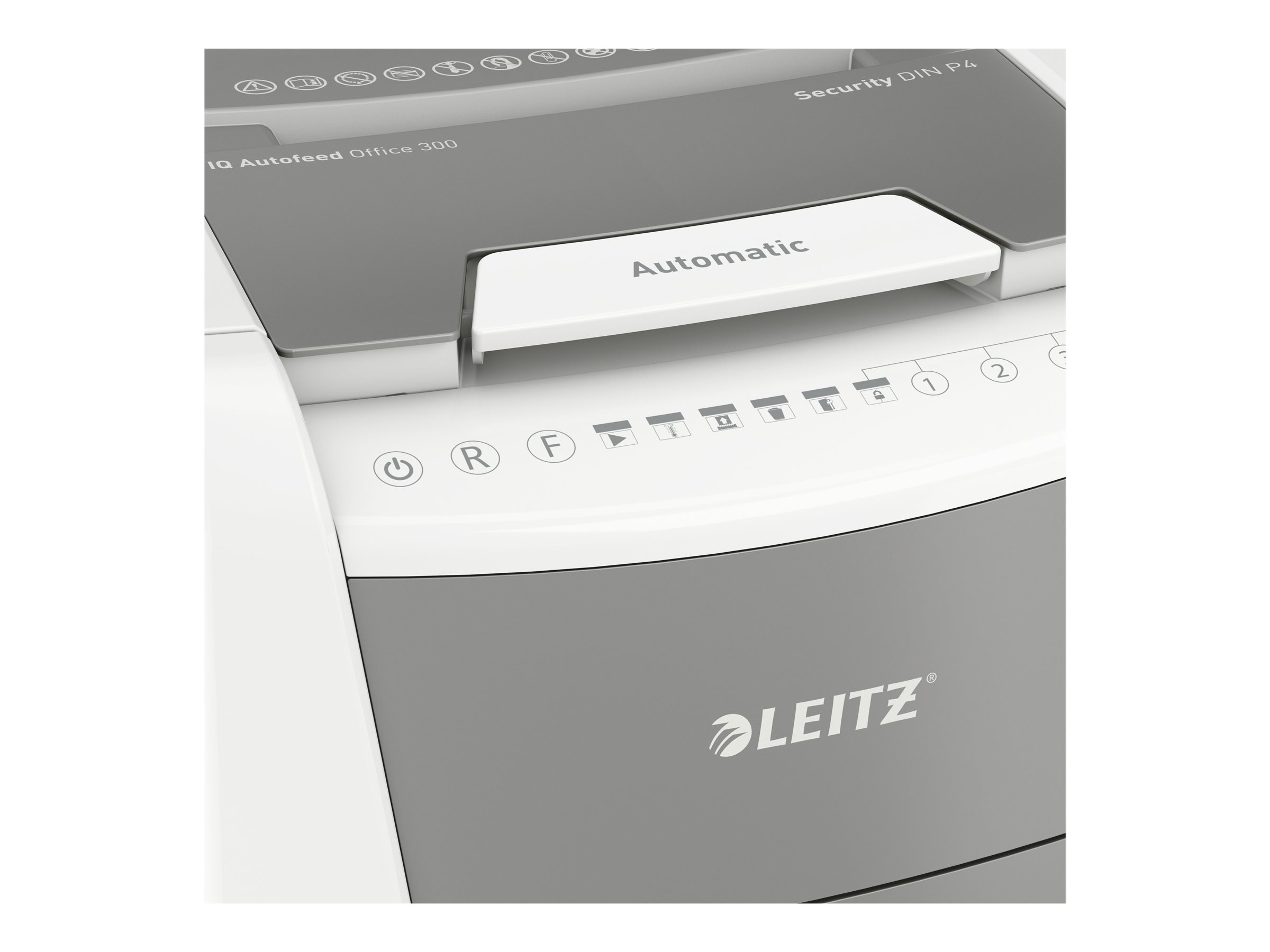Esselte Leitz IQ AutoFeed Office 300 P4 - Vorzerkleinerer, Ansicht 3