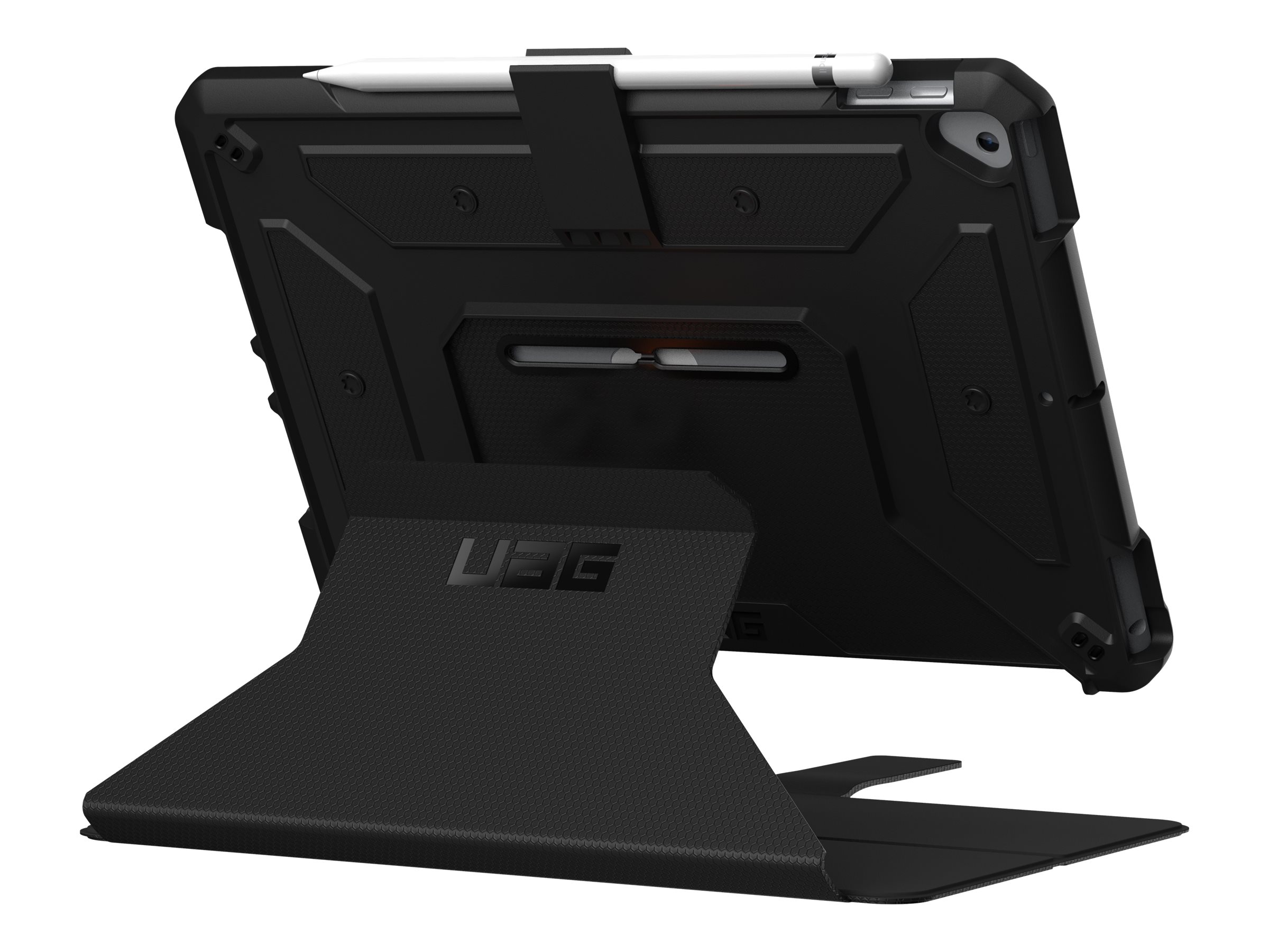 Urban Armor Gear UAG Case for iPad 10.2 (9/8/7 Gen) - Metropolis Black - Hintere Abdeckung für Tablet - Polyurethan,TPU, Ansicht 5