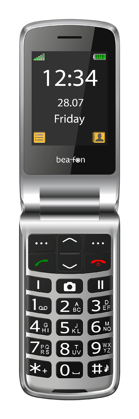 Bea-fon SL605 LTE schwarz - 1.050 mAh - 6,1 cm, Ansicht 2