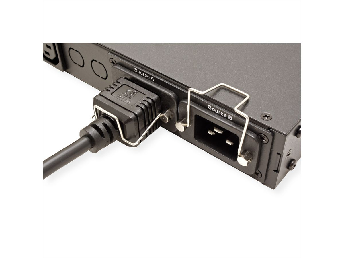 ROLINE Auto-Transferswitch 2x C20 6x C13+ C19, Ansicht 2