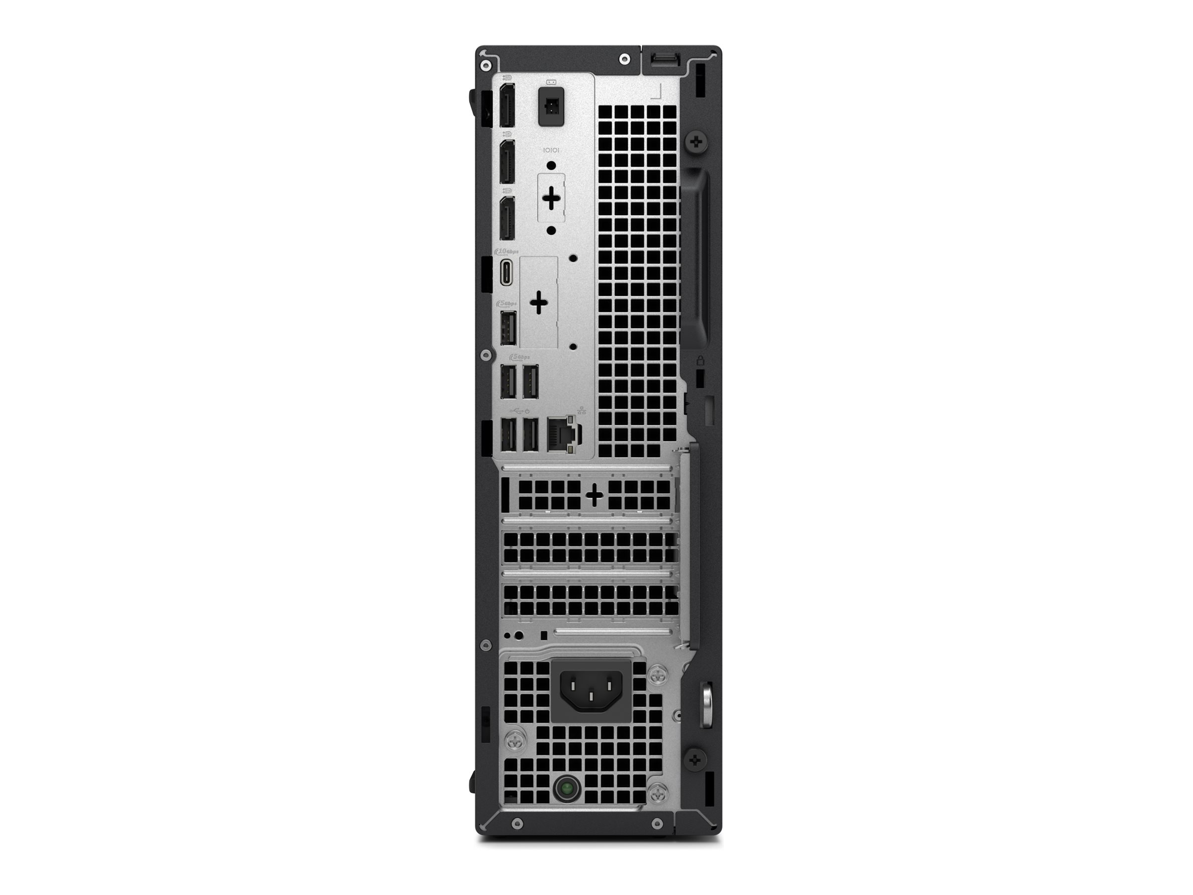 Dell Pro Slim Plus QBS1250 - Schlanker Desktop - Core Ultra 7 265 / 2.4 GHz - RAM 32 GB - SSD 512 GB - NVMe, TLC - Intel Graphics - 1GbE, Bluetooth, Wi-Fi 6E - WLAN: Bluetooth, 802.11a/b/g/n/ac/ax (Wi-Fi 6E)