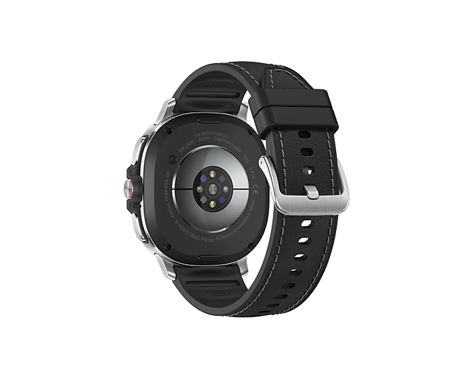Samsung Galaxy Watch8 Classic - 46 mm - intelligente Uhr mit Hybridband - Hybrid-Eco-Leder - S/M/L - Anzeige 3.4 cm, Ansicht 2