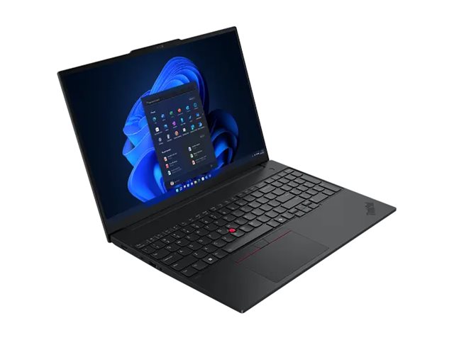 Lenovo ThinkPad E16 Gen 3 21ST - 180°-Scharnierdesign - AMD Ryzen 5 220 / 3.2 GHz - Win 11 Pro - Radeon 740M - 32 GB RAM - 512 GB SSD TCG Opal Encryption 2, NVMe - 40.6 cm (16")