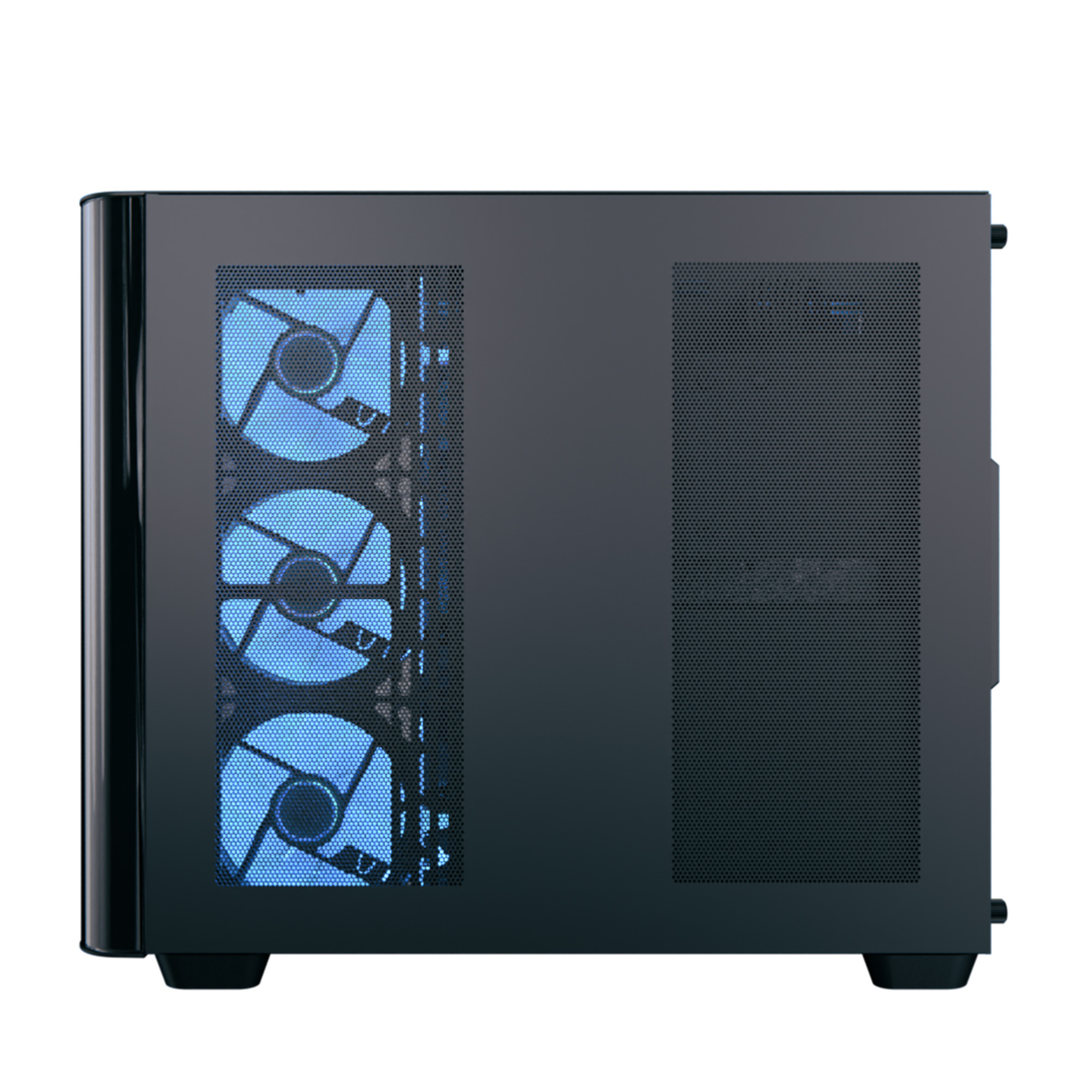 AEROCOOL ADVANCED TECHNOLOGIES Geh Midi P500C-G-BK-v1 o.N. Full Tempered Glas B - Gehäuse, Ansicht 2