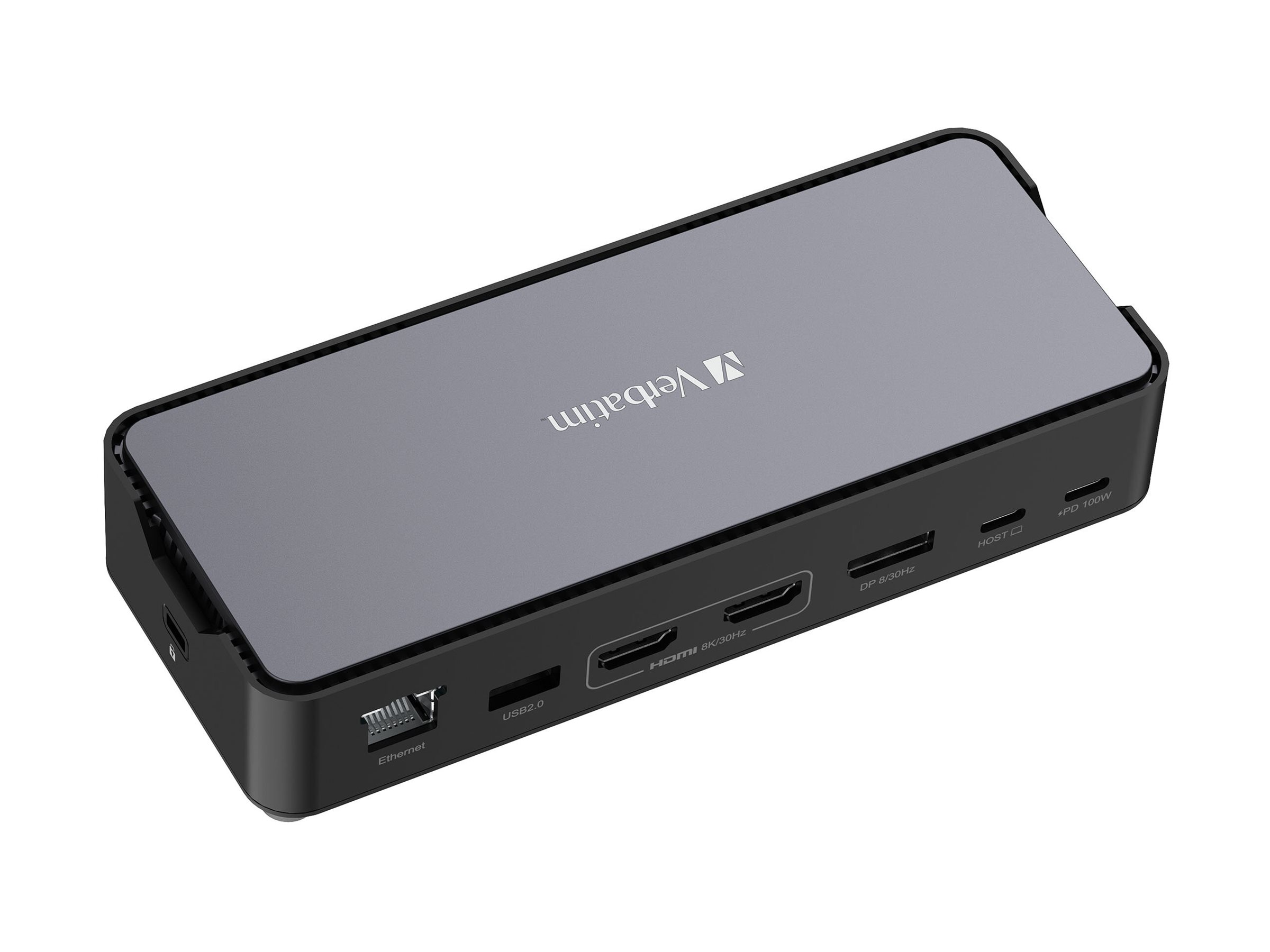 Verbatim Pro - Dockingstation - USB-C - 2 x HDMI, DP, Ansicht 3